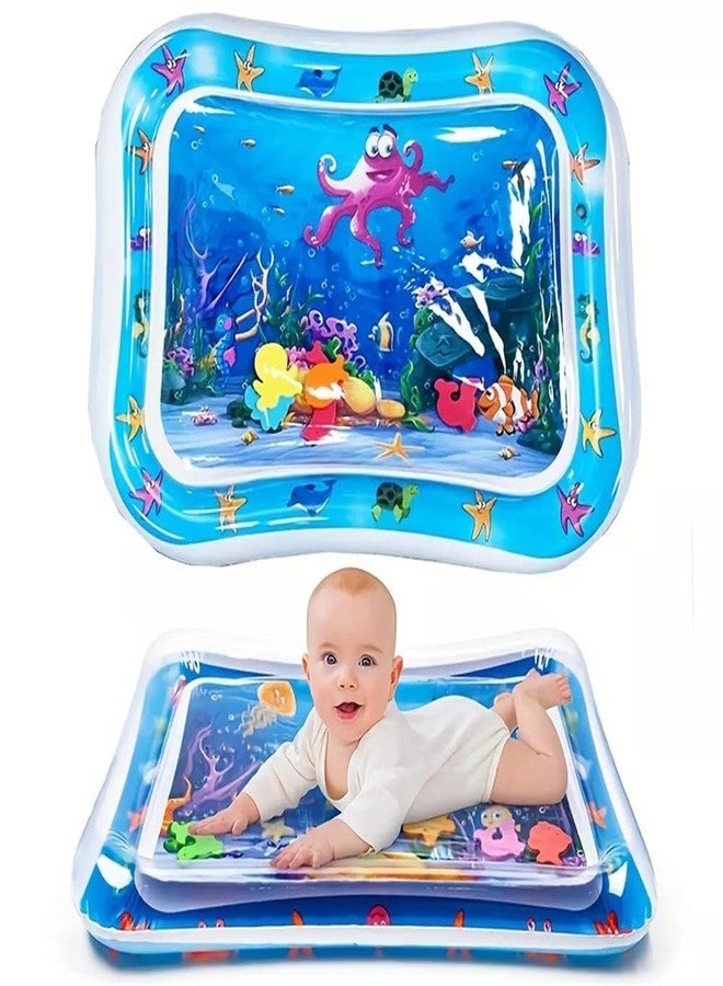 Dhimahi Inflatable Water Play Mat, Baby Tummy Time Mat - Image 1