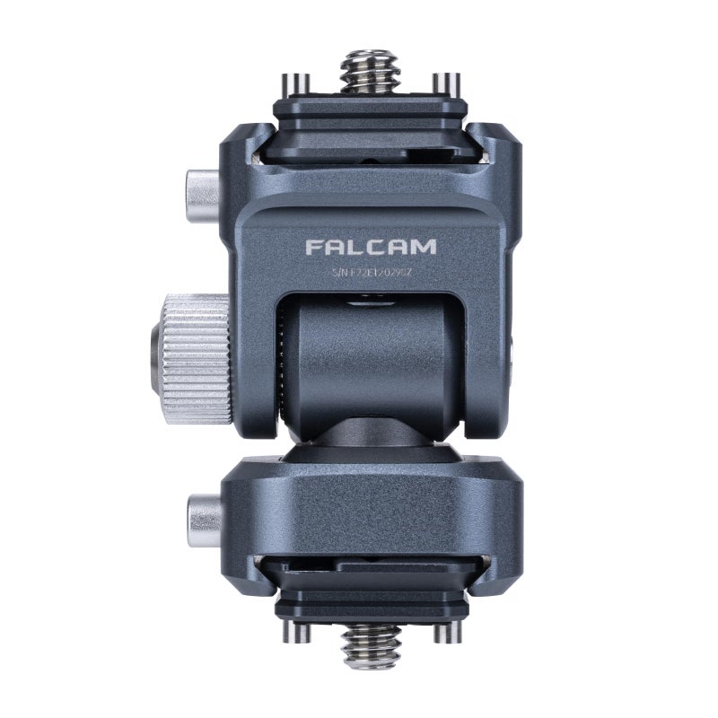 FALCAM Field Monitor Mount Holder Kit Monitor Holder with 2Pieces F22 Quick Release Plate 360Degree Swivel and 180Degree Tilt Adjustable for 5 and 7 Monitor2543 - Image 2