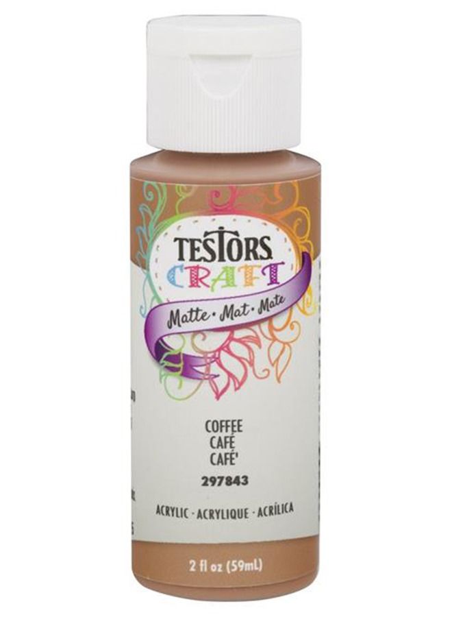 RUST-OLEUM Testors Craft Matte Coffee 59 ml