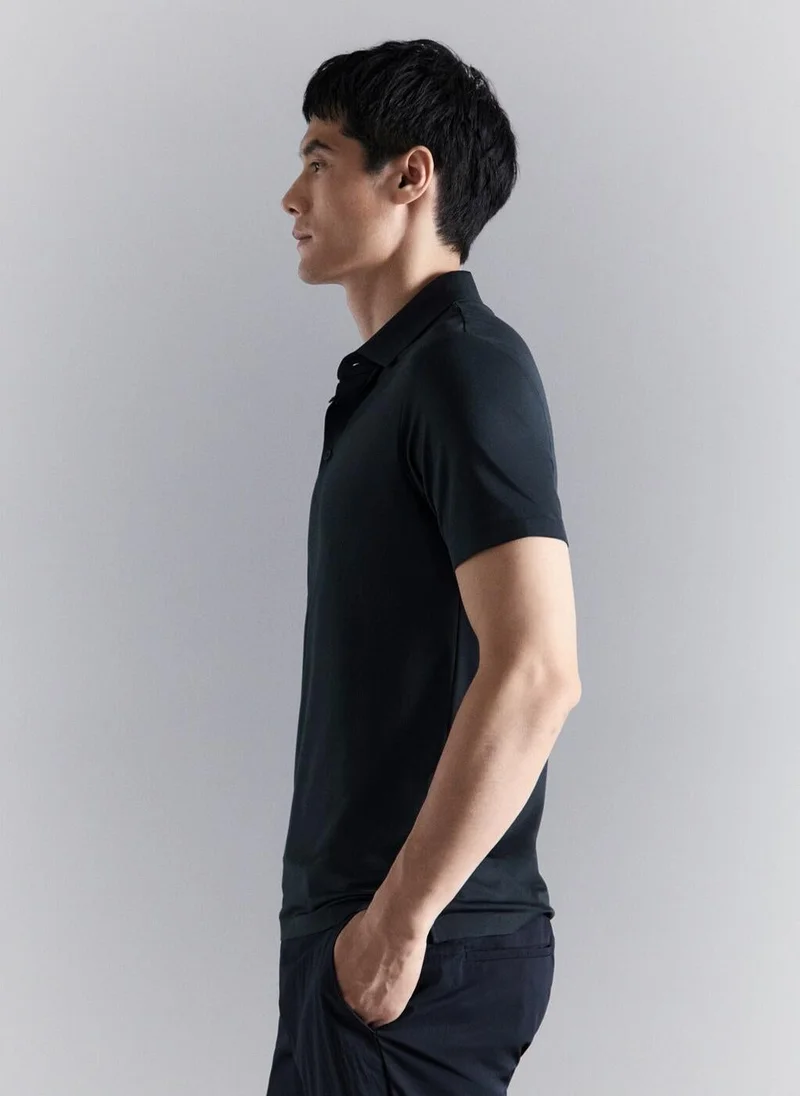Mango Man  Comfort stretch Coolmax ® polo for Men | Best Price UAE