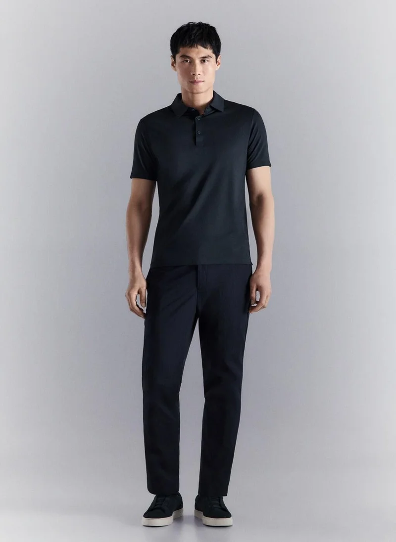 Mango Man  Comfort stretch Coolmax ® polo for Men | Best Price UAE