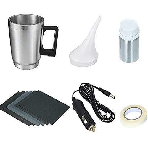 LVOERTUIG Car Headlight Restoration Kit,Auto Headlight Lens Glass Polish Repair Kit Atomizing Cup Headlight Renovation Tool Auto Restore Kit - Image 1