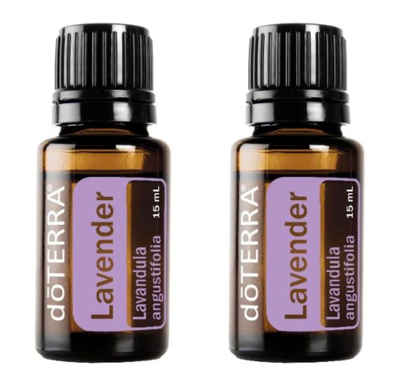 doTERRA Lavender Essential Oil - 15 ml - 2 Pack - Image 1