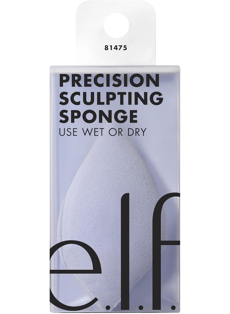 elf Precision Sculpting Sponge, 3-in-1 Sponge For Contouring & Blending To A Smooth Finish, Great For Cream & Powder Formulas, Vegan & Cruelty-Free - Image 1