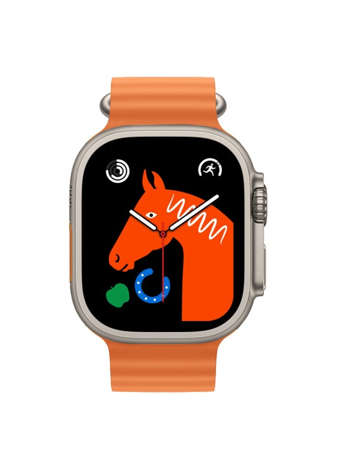 AROAQ - HW68 ULTRA Altitude Barometer Non invasive Blood Sugar Health Sport Smart Watch - Image 1