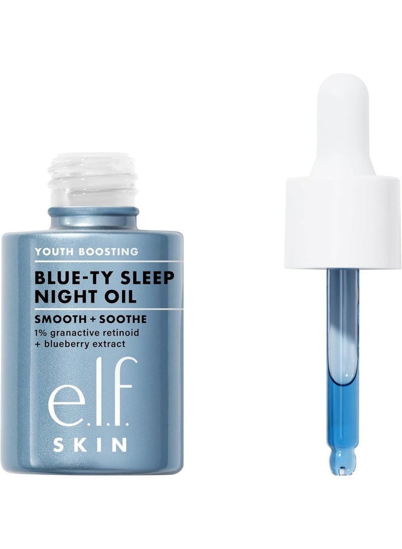 إلف زيت ليلي معزز لشباب البشرة، زيت لطيف على الوجه طوال الليل، يعالج الخطوط الدقيقة والملمس غير المتساوي - Image 1