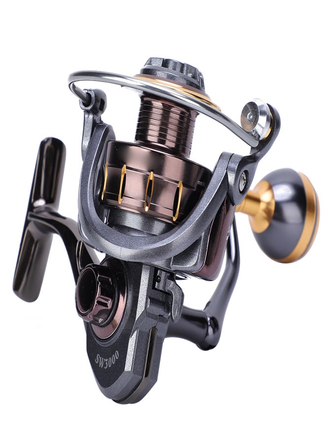 DEUKIO SW Series Sea Fishing Reel High Strength Easy Casting Long Shot Metal Spinning WheelSW3000 - Image 5