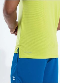 SIGMA FIT Sigma Fit ACID LIME NIMBLE T-SHIRT - L ,Color: Phosphorous  - Image 5