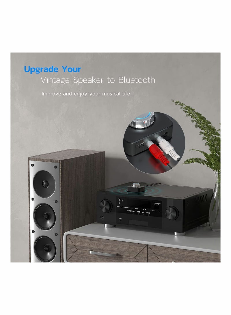 Y&D Bluetooth Audio Receiver, Stereo Wireless Adapter, Adapter for 3.5mm RCA TF Card Playback 3D Bass Mode Home Music Streaming System - Image 3