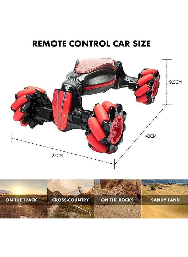Longi Stunt Gesture Induction Twisting Off-Road Vehicle Light Music Drift Driving Remote Control Hand Senor Stunt Car, 2.4G 4WD Toy Gift for Kids Toys (Color May Vary) - Image 4
