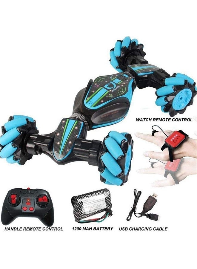 Longi Stunt Gesture Induction Twisting Off-Road Vehicle Light Music Drift Driving Remote Control Hand Senor Stunt Car, 2.4G 4WD Toy Gift for Kids Toys (Color May Vary) - Image 5