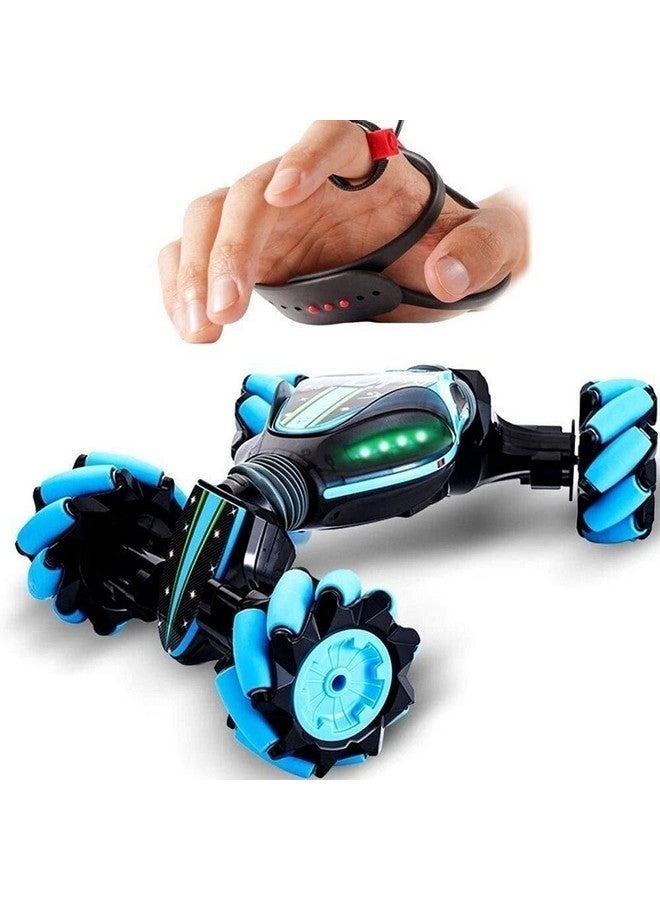 Longi Stunt Gesture Induction Twisting Off-Road Vehicle Light Music Drift Driving Remote Control Hand Senor Stunt Car, 2.4G 4WD Toy Gift for Kids Toys (Color May Vary) - Image 1