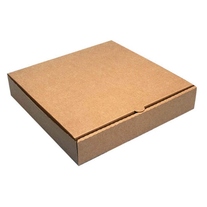 K K Industrial 12 Inch Brown Pizza Box pack of 100  - Image 1