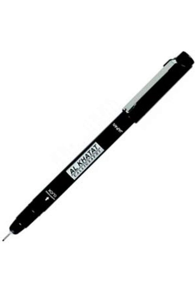 Al Khatat قلم خط عربي 1.0 مم أسود - قطعة واحدة
