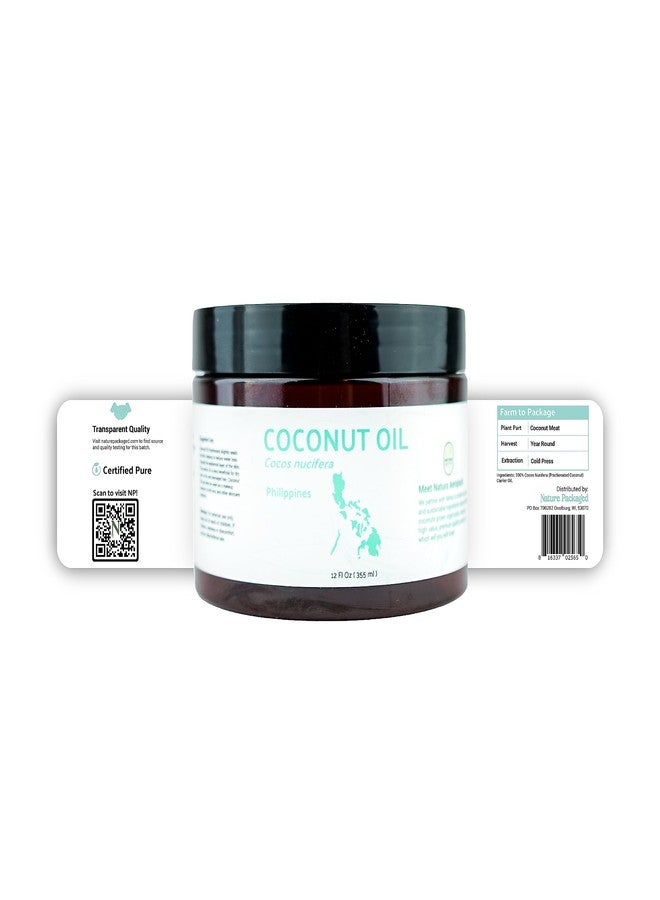 Nature Packaged Solid Coconut Oil (12 fl. oz.) - Sourced Directly from our Farm Partner in the Philippines - Carrier Oil for Diluting Essential Oils, Body, Hair, and Skin Moisturizer - 1 Pack - Image 5
