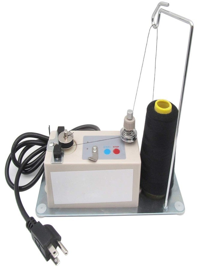 CKPSMS Brand -110V Automatic Bobbin Winder&Thread Stand Fit 1/4"(6mm) Center Hole Bobbins (KP-SBW01 American Plug 110V) - Image 1