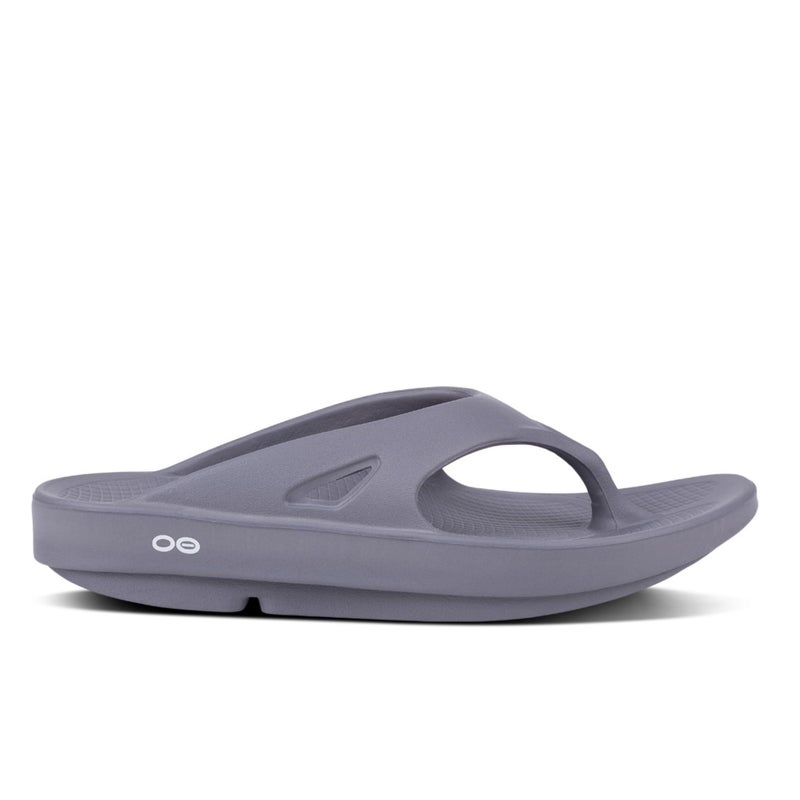 OOFOS OOriginal Recovery Sandal, Slate - Womenâ€™s Size 8, Menâ€™s Size 6 - Image 4