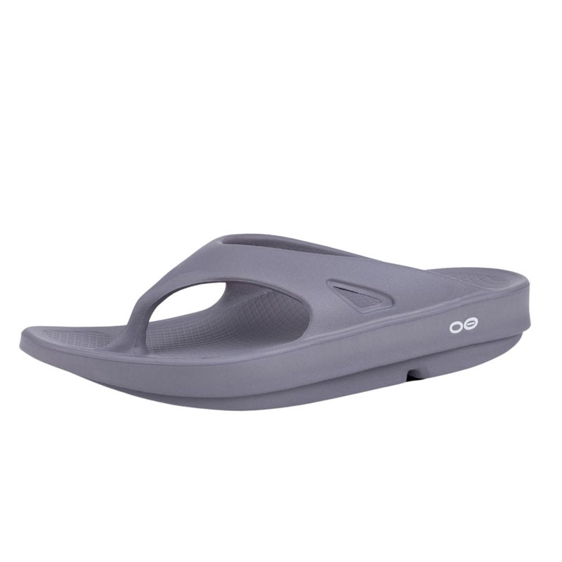 OOFOS OOriginal Recovery Sandal, Slate - Womenâ€™s Size 8, Menâ€™s Size 6 - Image 1
