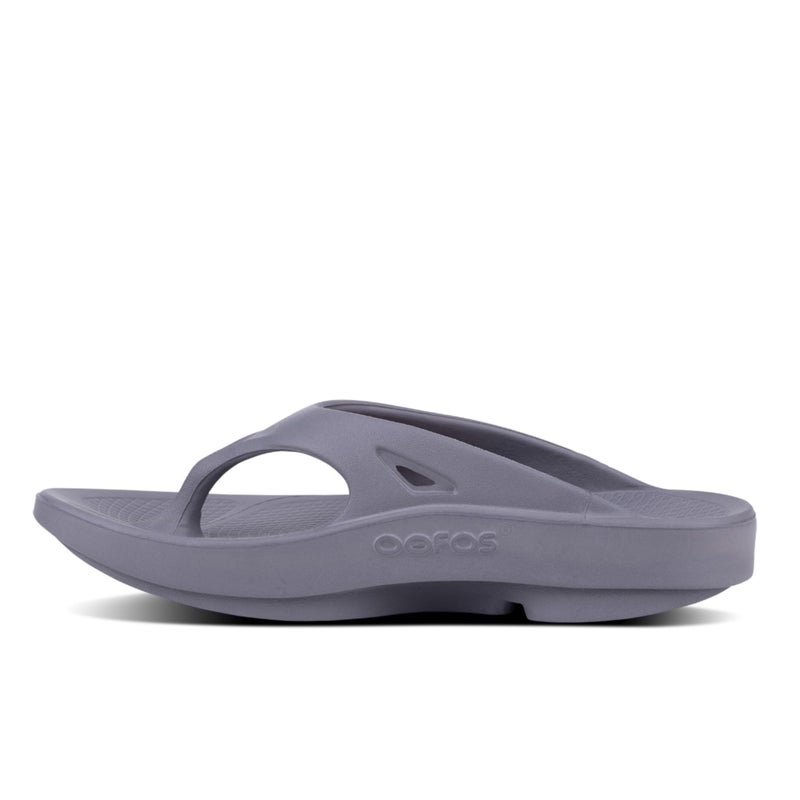 OOFOS OOriginal Recovery Sandal, Slate - Womenâ€™s Size 8, Menâ€™s Size 6 - Image 5