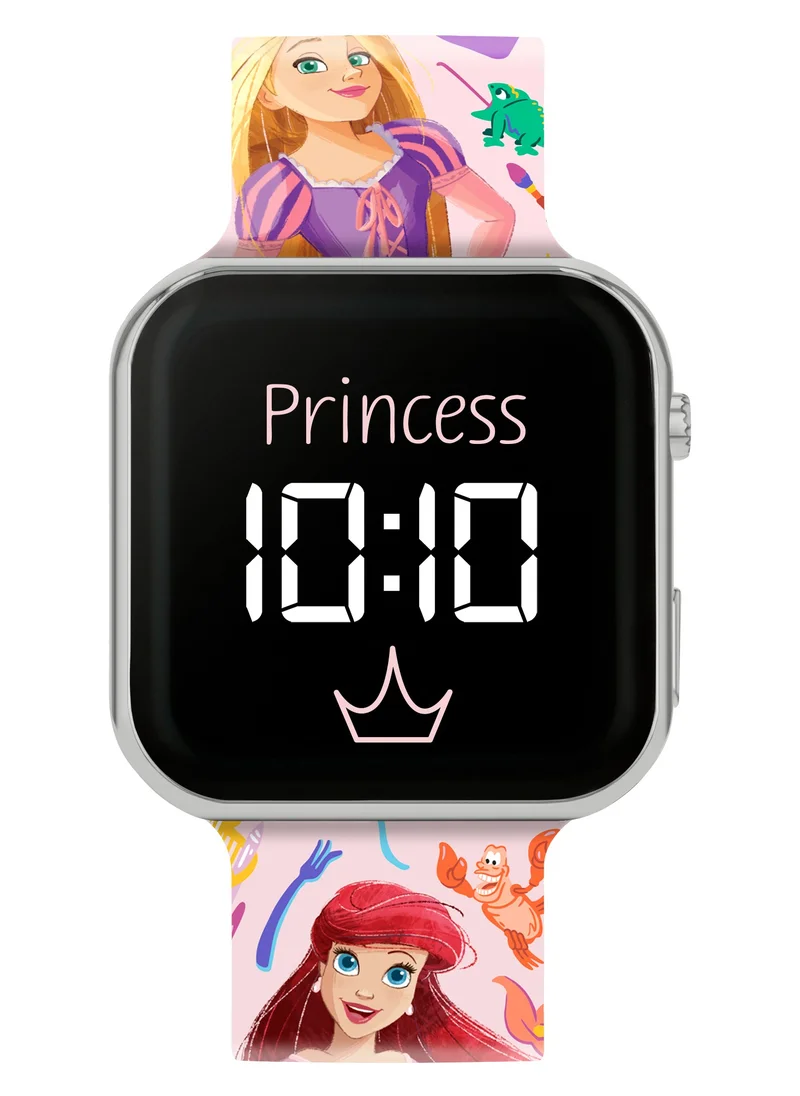 Disney Disney Princess Printed LED Strap Girls Watch - PN4598