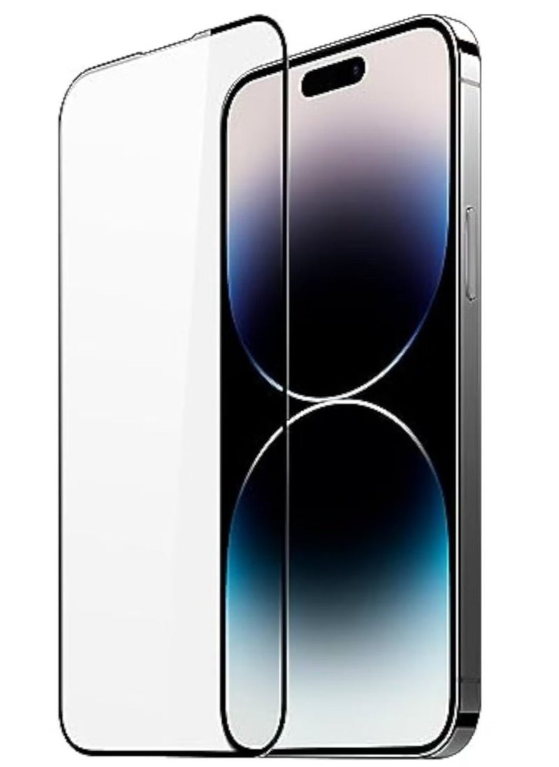 Raxoom Tempered Glass Screen Protector for iPhone 16 Pro – [Full Glue Edge-to-Edge] [Premium Protection] - Image 1