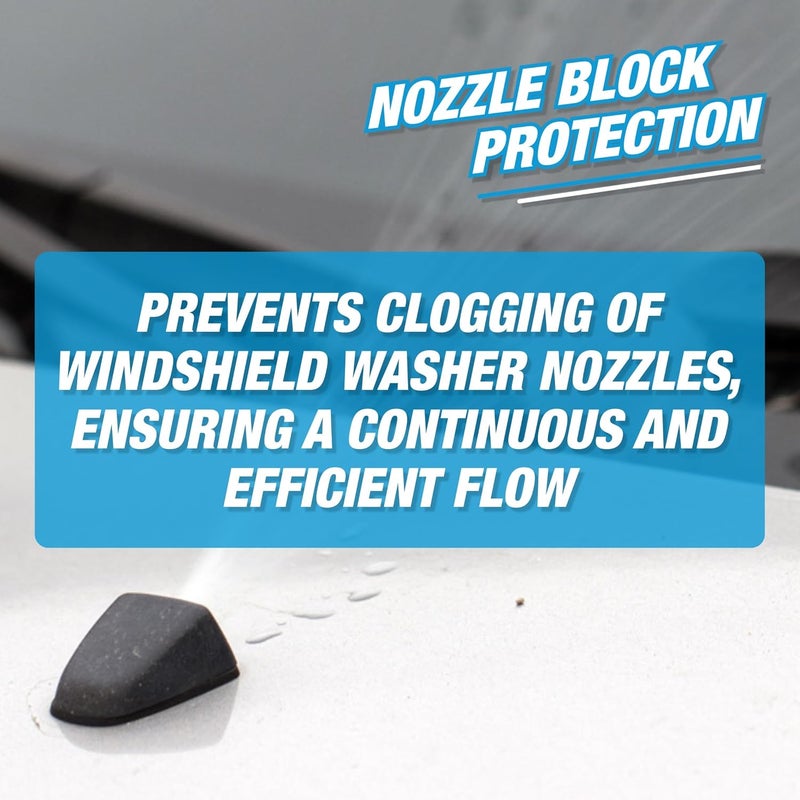 Wavex Windshield Washer Fluid for Car 1000ml | Car Windshield Cleaner Add 20ml in Windshield Tank | Streak-Free, Crystal Clear Finish with Car Wiper Liquid Transit damage minimized design - Image 2