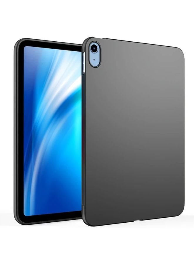 لغاية Apple iPad Air M2 مقاس 13 بوصة إصدار 2024 حماية غطاء من السيليكون TPU ناعم خفيف الوزن غير قابل للانزلاق مقاوم للخدوش ماتي واقٍ أسود متوافق مع الشحن اللاسلكي - Image 1