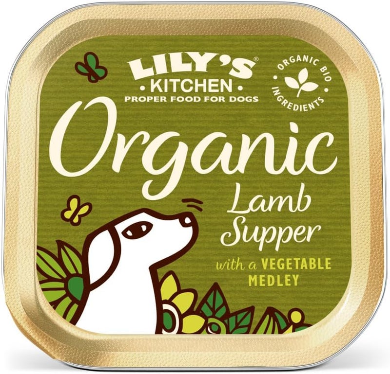 LILY'S KITCHEN Organic Lamb Supper Wet Dog Food - 150G - Image 1