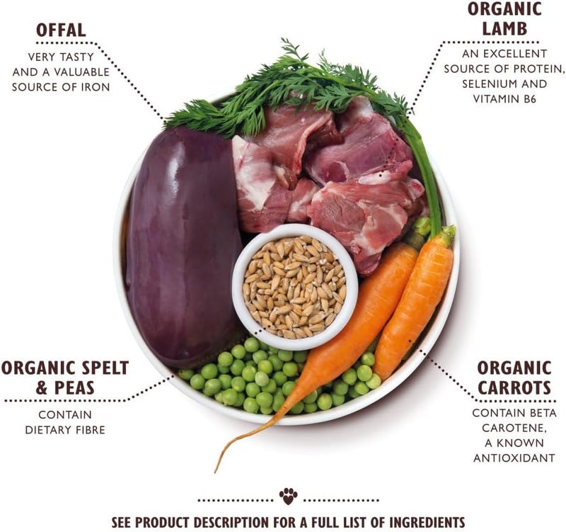 LILY'S KITCHEN Organic Lamb Supper Wet Dog Food - 150G - Image 2