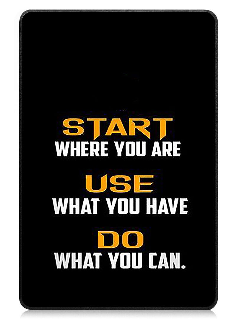 Theodor Protective Flip Case For Lenovo Tab M9 (2023) With Trifold Stand Auto Wake Sleep Shockproof Cover Start Where you are - Image 1