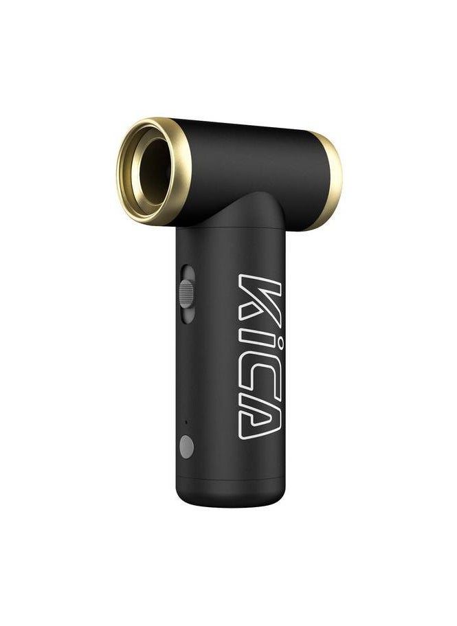 KiCA - Jet Fan 2 Vacuum Kit / Adjustable Wind Speed / 101000RPM Brushless Motor / Aviation-Grade Aluminum Shell / Uses for Cleaning / Drying / Inflating & Dusting Hard-to-Reach Areas / Vacuum Accessories Included - Black - Image 1