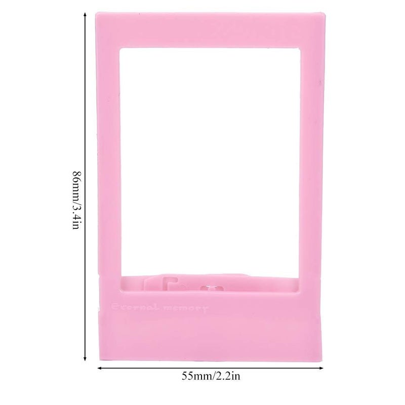 Non Standard Pink Picture Frame For Digital Photos 3.4x2.2 Inch Practical Design - Image 3