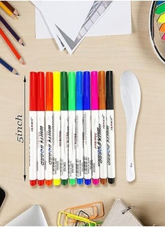 Water Painting Pen, 11 Colors Double Ended, Water Painting Floating Marker Pen, Magical Water Floating Pen, Erasing Whiteboard Marker Pens, Magic Water Painting Pen - pzsku/Z58346298328E21D03F63Z/45/_/1735411665/11399bf5-c7f8-4785-b3c8-d6eb5b18e1fb