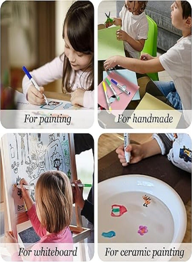 Water Painting Pen, 11 Colors Double Ended, Water Painting Floating Marker Pen, Magical Water Floating Pen, Erasing Whiteboard Marker Pens, Magic Water Painting Pen - Image 4