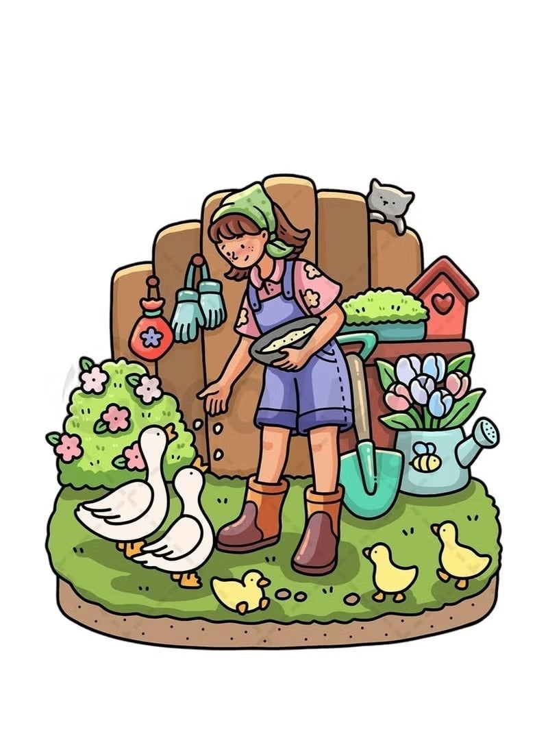 Cococ Girl Moments + Little Corner + Cozy Cuties 3-Book Set: Mindfulness Coloring Books for Adults, Kids & Teens – Cute & Cozy Daily Activities & Nordic Hygge Spaces, Super Cute Designs, Stress-Relief Art Therapy & Family Bonding Activity (Cozy Spaces Collection) - Image 5