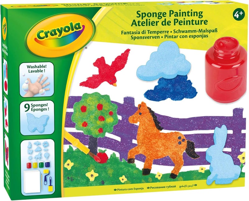 Crayola Sponge Painting Set - Image 1