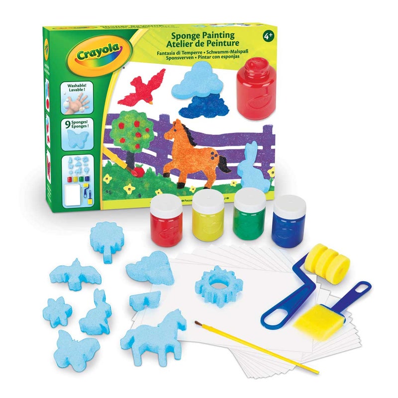 Crayola Sponge Painting Set - Image 2