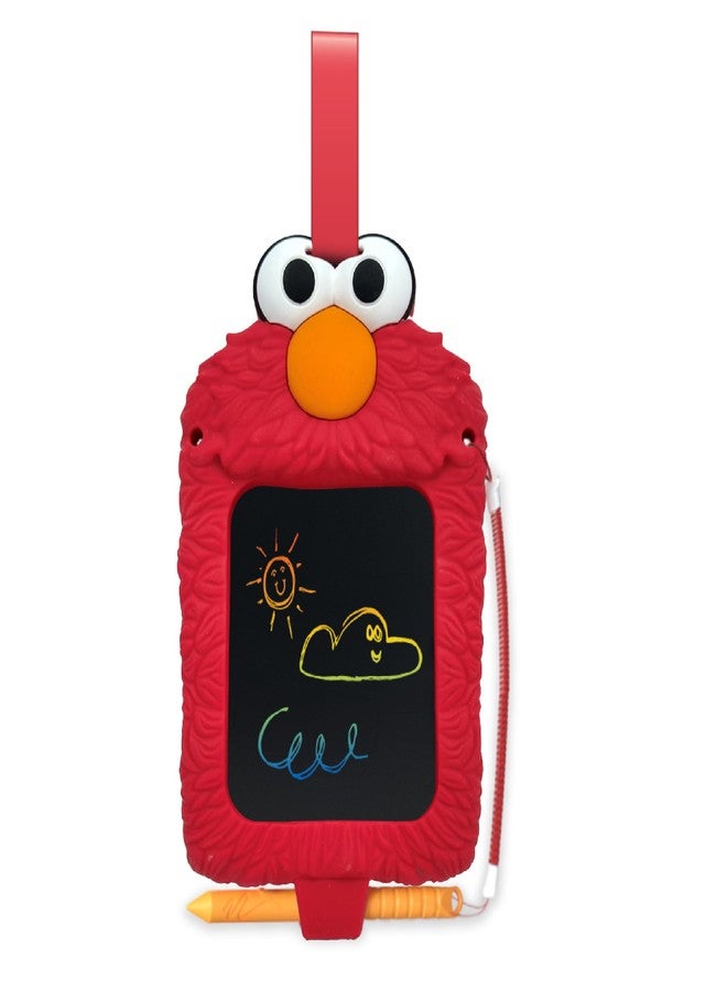 Boogie Board Elmo LCD Doodle Pal for Kids - Reusable 4” LCD Writing Tablet, Mess-Free Drawing Pad with Stylus, Travel Toy for Toddlers Ages 3+, Sesame Street Elmo Toy - Image 1