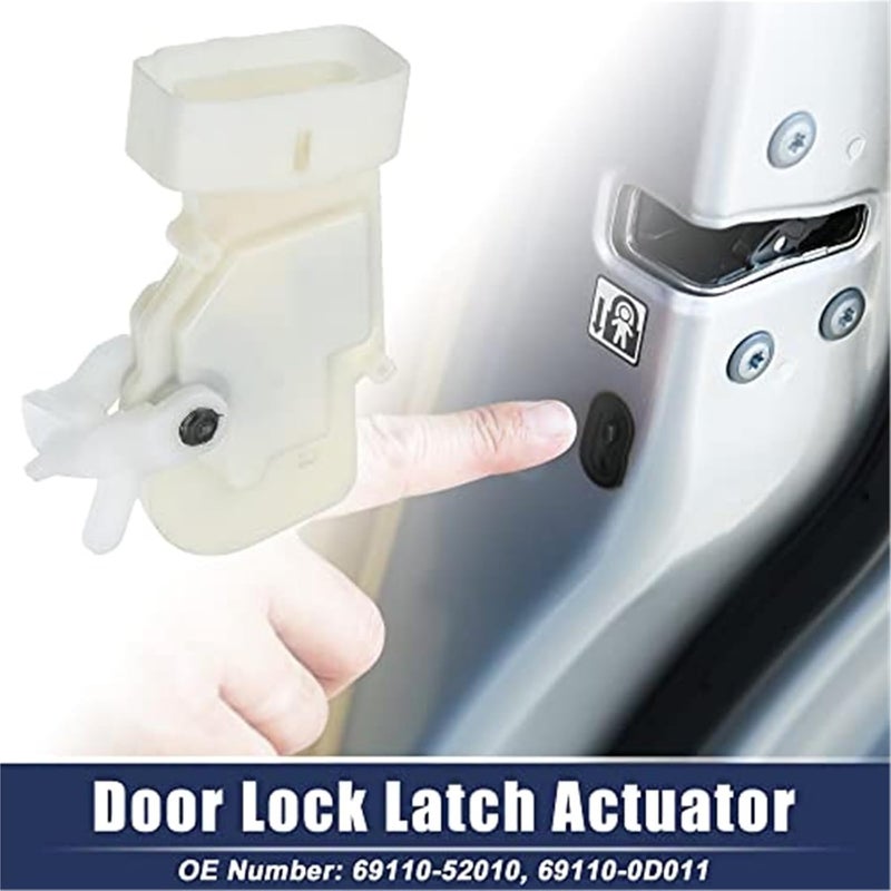 QASULER Front Right Door Lock Latch Actuator for Toyota Echo - Image 4