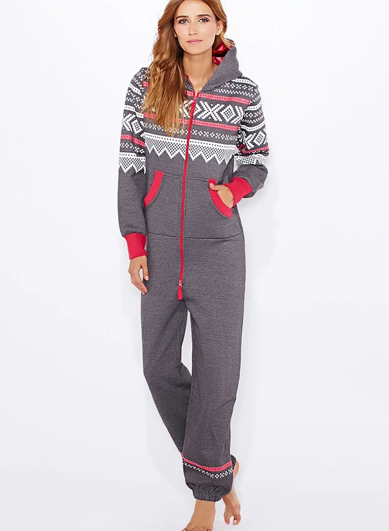 Lounge District Aztec Print Onesie