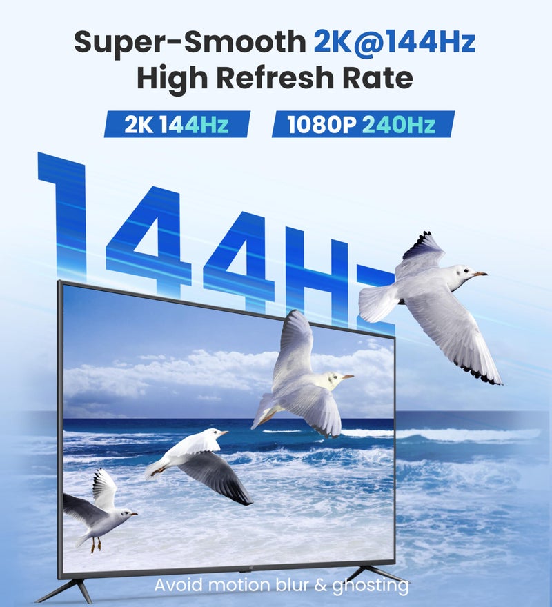 WARRKY USB C to HDMI Cable 4K 60Hz[Anti-Interference, Gold-Plated Plugs] Aluminum HDR Type-C to HDMI 2.0 Cord, Thunderbolt 3/4/5 Compatible for iPhone 15/16 Series, MacBook, iMac, iPad Pro, Galaxy-6ft - Image 3