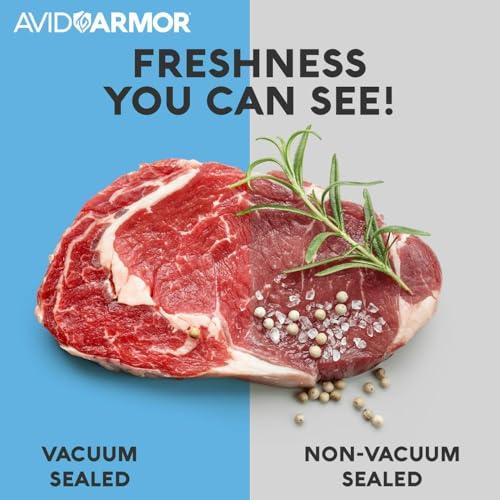 Avid Armor Chamber Vacuum Sealer Bags – 6x10" & 8x12" – 280 Pack – Heavy Duty Commercial Grade, BPA-Free Pouches for Sous Vide, Food Preservation, Meat Storage, Freezing, and Long-Term Storage - Image 4