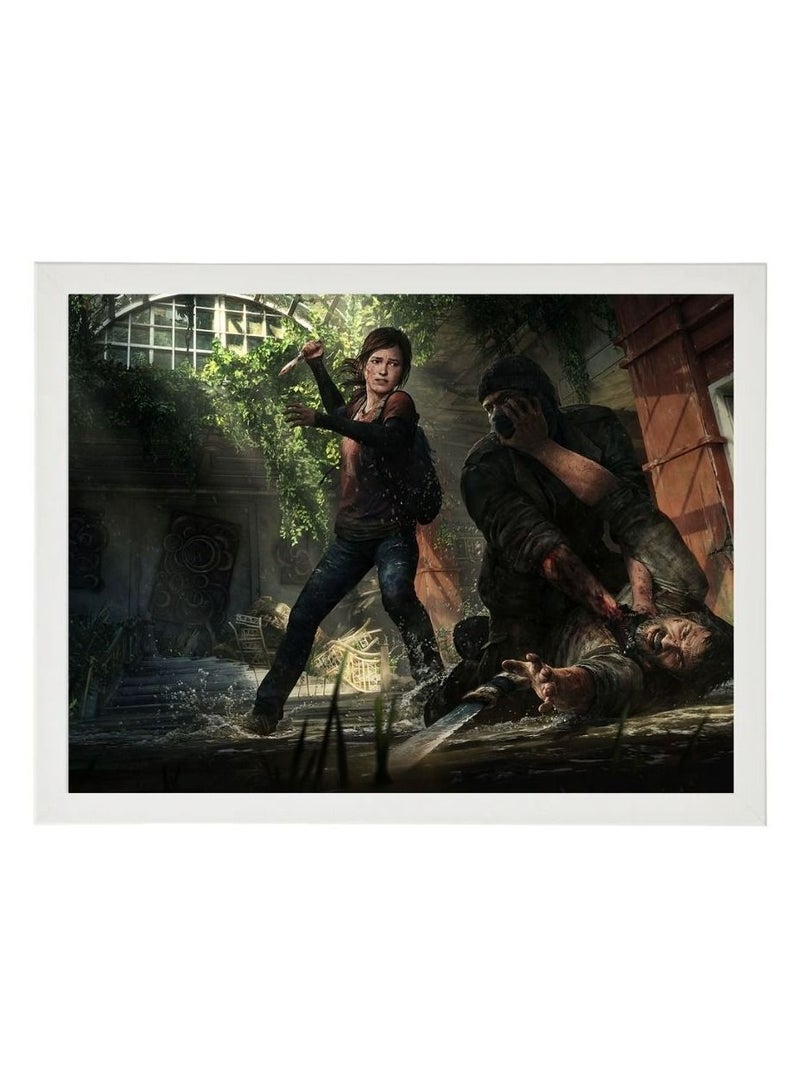 RKN Digital Wall Art Poster Frame The Last Of Us 30X40 cm - Image 1