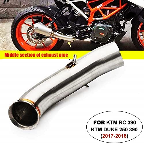 OBEROI'S TRADERS Traders Exhaust Muffler Mid Bend Pipe For Ktm Rc 390, Ktm Duke 125/250/ 390 (2017-2018 Models) - Image 4