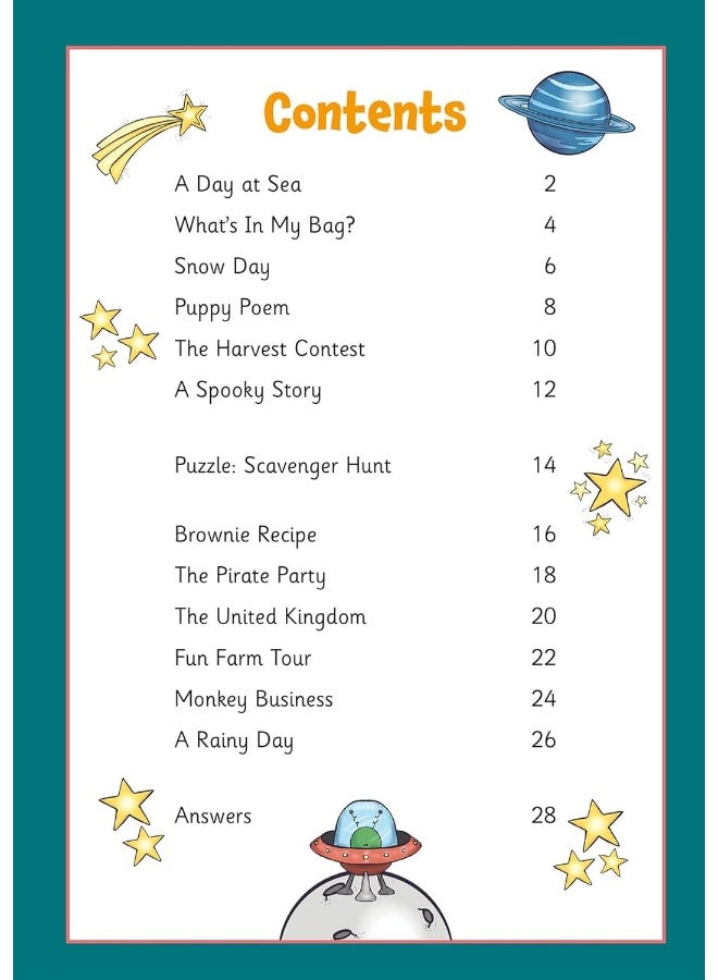 كتاب نشاط فهم اللغة الإنجليزية للأعمار من 5-6 سنوات (السنة 1) - Image 3