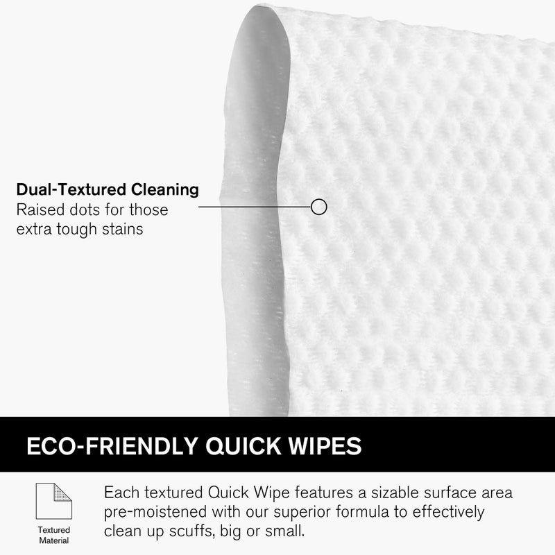 Jason Markk Quick Wipes, Shoe Cleaner, 30 Pack, Individually Packed, Sneaker Care, Ideal for Footwear, Safe for Leather, Suede, Nubuck, Cotton, Knits - Image 2