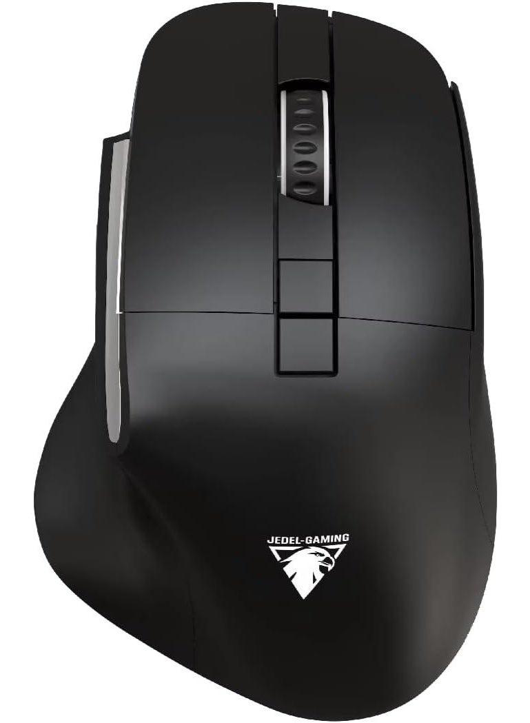 JeDEL CP102 Gaming Mouse – Silent Clicks, 3600 DPI Optical Sensor, 7 Programmable Buttons - Image 1