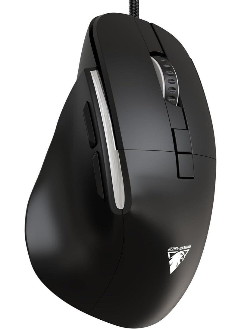JeDEL CP102 Gaming Mouse – Silent Clicks, 3600 DPI Optical Sensor, 7 Programmable Buttons - Image 3