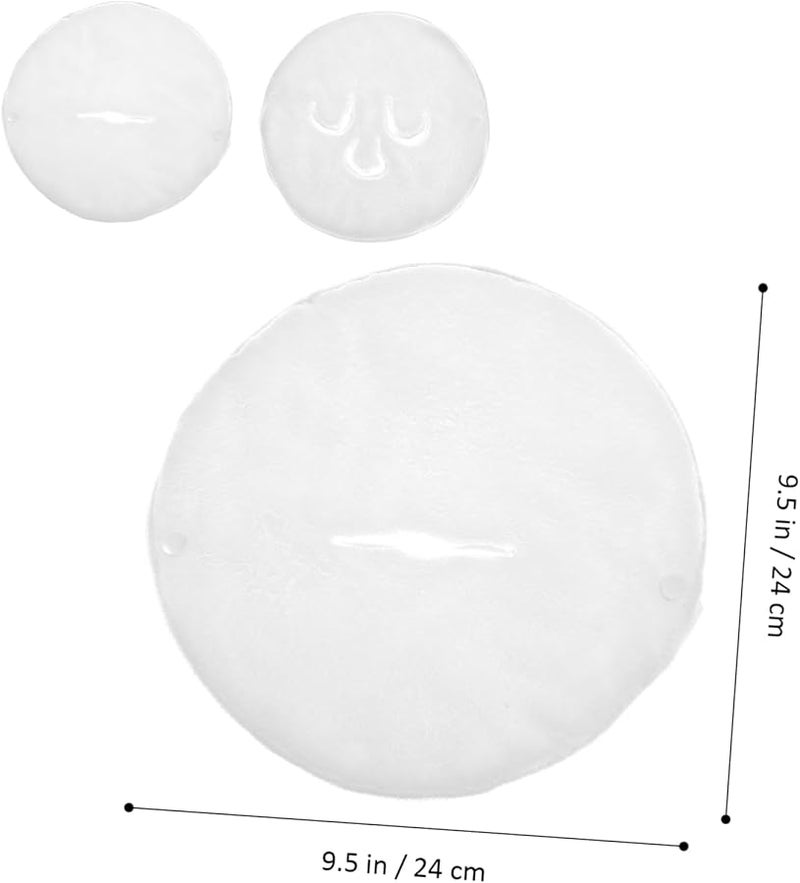 Coral Fleece Face Towels For Warm Compress And Facial Steaming Spa Set 2 Pcs - Image 4