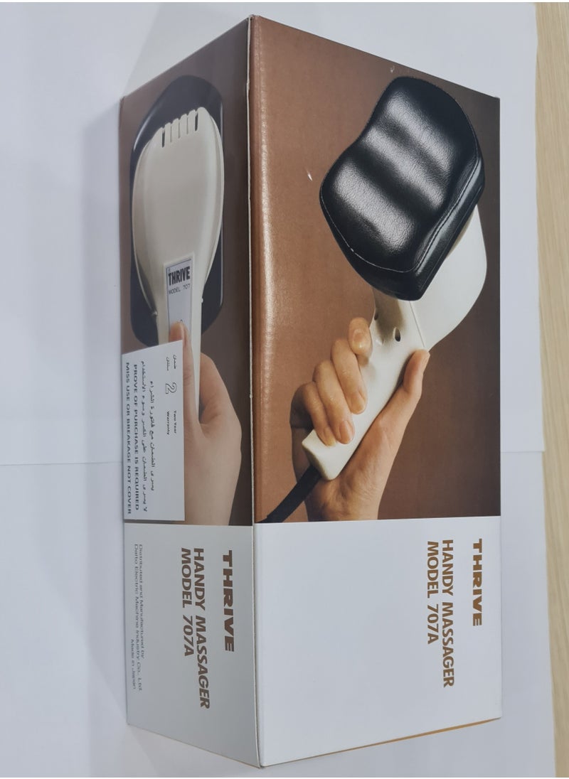 THRIVE Full Body Handy Massager 4 Attachments 2 Speeds Made In Japan  - Image 4